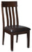 Haddigan - Dark Brown - Dining Uph Side Chair Capital Discount Furniture Home Furniture, Furniture Store