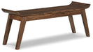 Tamish - Medium Brown - Accent Bench Capital Discount Furniture Home Furniture, Furniture Store