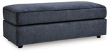 Albar Place - Cobalt - Oversized Accent Ottoman Capital Discount Furniture Home Furniture, Furniture Store
