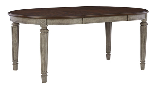 Lodenbay - Antique Gray - Oval Dining Room Ext Table Capital Discount Furniture Home Furniture, Home Decor, Furniture