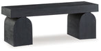 Holgrove - Black - Accent Bench Capital Discount Furniture Home Furniture, Furniture Store