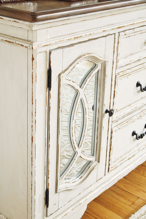 Realyn - Chipped White - Dining Room Server Capital Discount Furniture