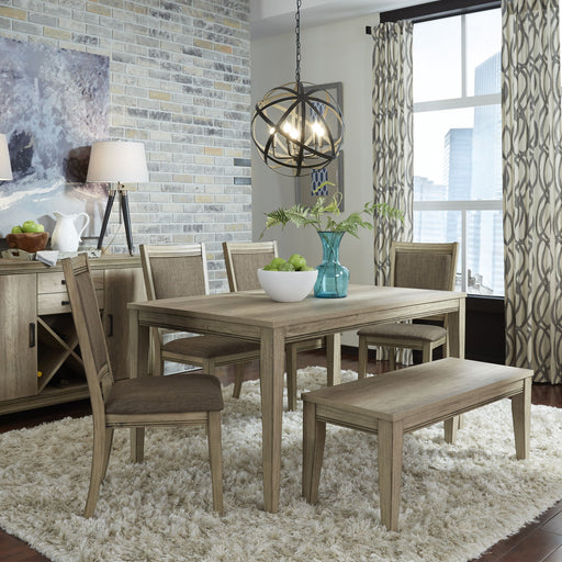Sun Valley - Rectangular Leg Dining Table - Light Brown Capital Discount Furniture Home Furniture, Furniture Store