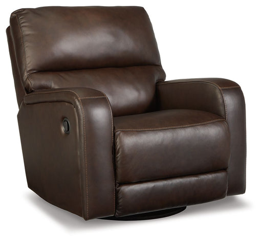 Emberla - Coffee - Swivel Glider Recliner Capital Discount Furniture Home Furniture, Furniture Store