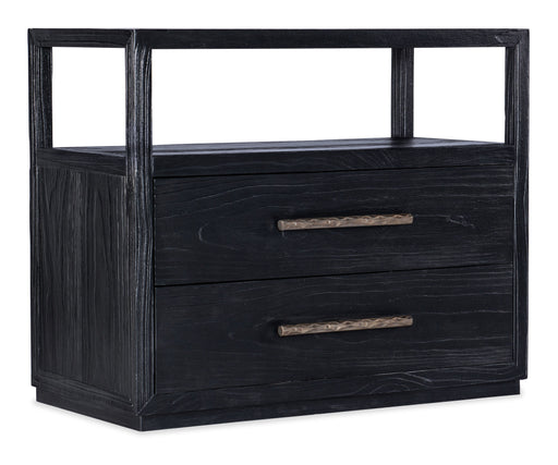 Linville Falls - Shou Sugi Ban 2-Drawer Nightstand Capital Discount Furniture Home Furniture, Furniture Store