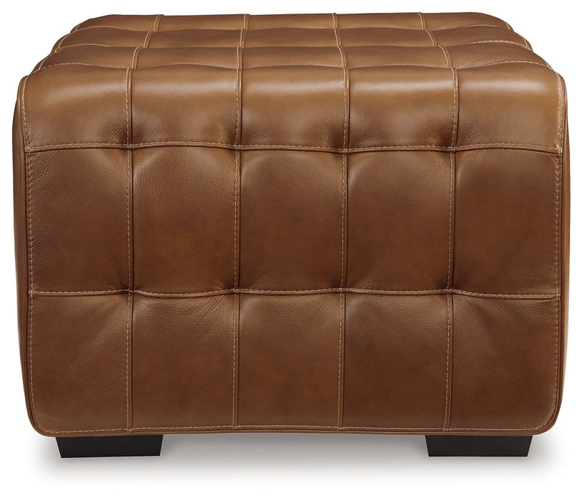 Temmpton - Chocolate - Oversized Accent Ottoman Capital Discount Furniture Home Furniture, Furniture Store