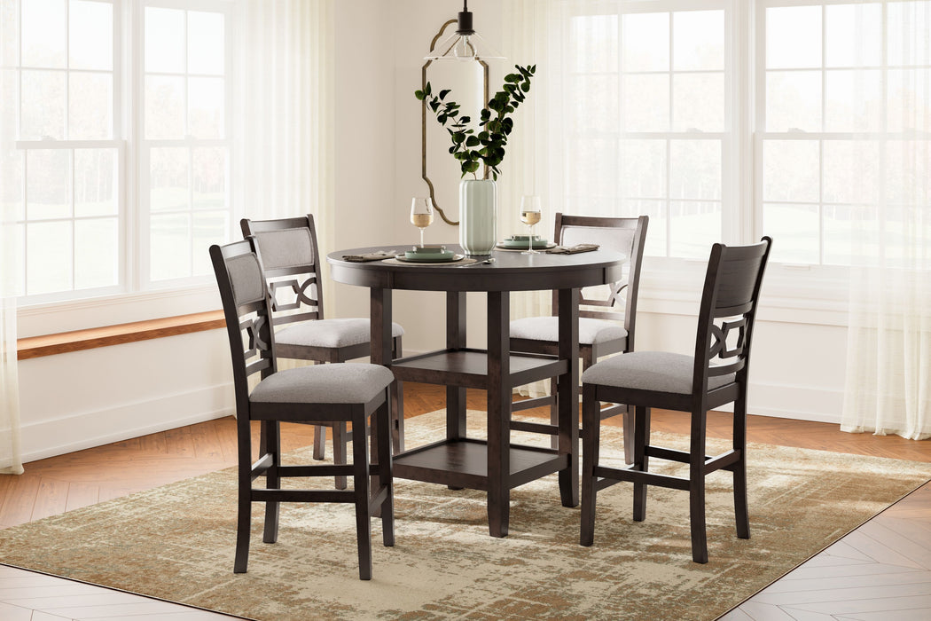 Langwest - Brown - Dining Room Counter Table Set (Set of 5) Capital Discount Furniture Home Furniture, Furniture Store