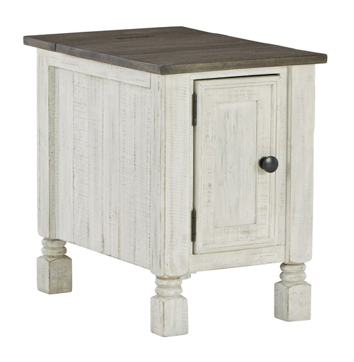 Havalance - White / Gray - Chair Side End Table Capital Discount Furniture Home Furniture, Furniture Store
