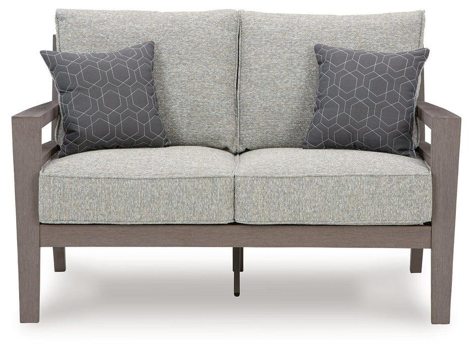 Hillside Barn - Gray / Brown - Loveseat W/Cushion Capital Discount Furniture Home Furniture, Furniture Store