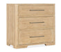 Retreat - Three-Drawer Nightstand - Beige Capital Discount Furniture Home Furniture, Furniture Store