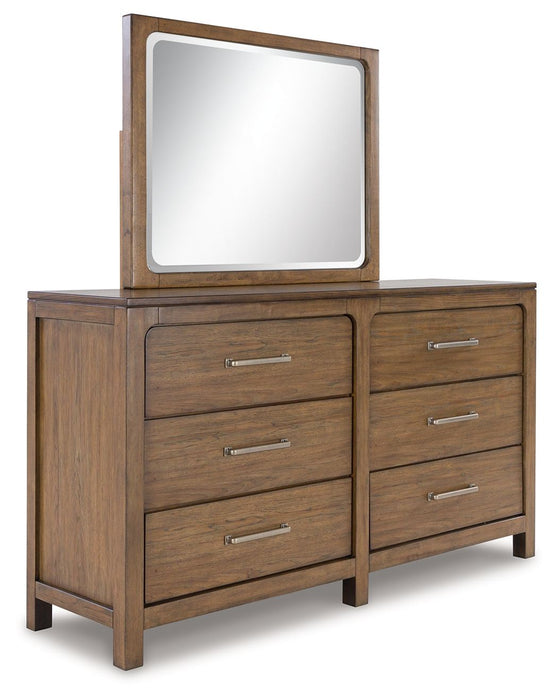 Cabalynn - Light Brown - Dresser And Mirror Capital Discount Furniture Home Furniture, Furniture Store