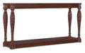 Charleston - Wood Traditional Console Table - Dark Brown Capital Discount Furniture Home Furniture, Furniture Store
