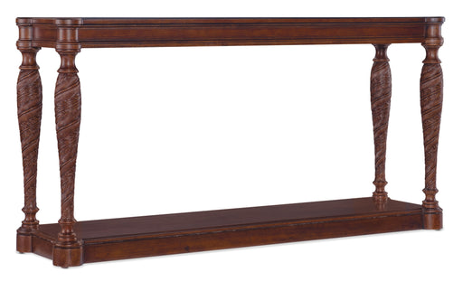 Charleston - Wood Traditional Console Table - Dark Brown Capital Discount Furniture Home Furniture, Furniture Store