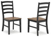 Wildenauer - Brown / Black - Dining Room Side Chair Capital Discount Furniture Home Furniture, Furniture Store