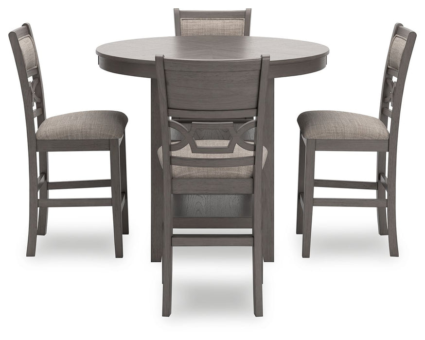 Wrenning - Gray - Drm Counter Table Set (Set of 5) Capital Discount Furniture Home Furniture, Furniture Store