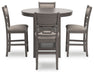 Wrenning - Gray - Drm Counter Table Set (Set of 5) Capital Discount Furniture Home Furniture, Furniture Store