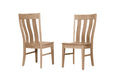 Dovetail - Vertical Slat Dining Chair Capital Discount Furniture Home Furniture, Furniture Store