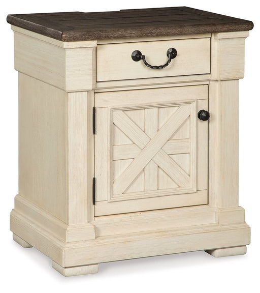 Bolanburg - Antique Brown Light - One Drawer Night Stand Capital Discount Furniture Home Furniture, Furniture Store