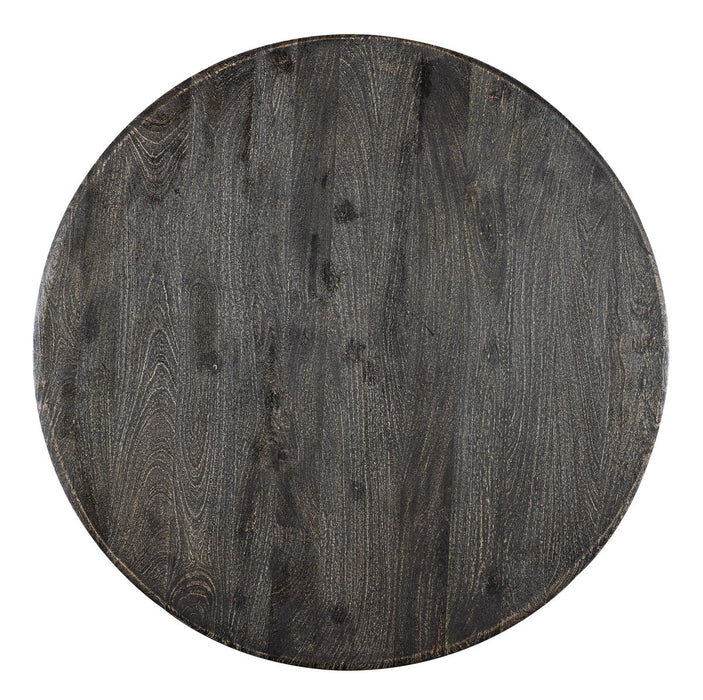 Commerce and Market - Madison Round Dining Table - Dark Brown Capital Discount Furniture Home Furniture, Furniture Store