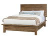 Crafted Cherry - Ben's Plank Bed With Terrace Footboard Capital Discount Furniture Home Furniture, Furniture Store