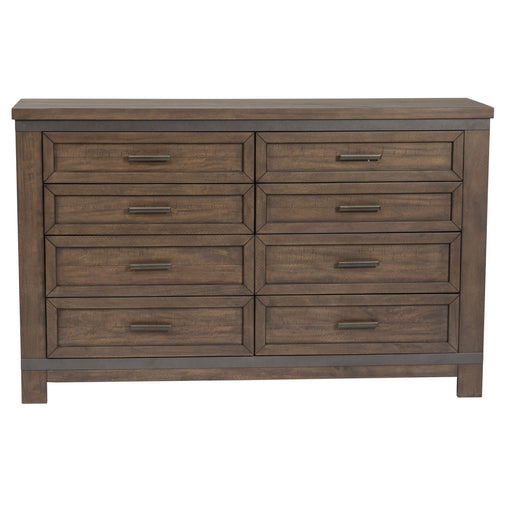 Thornwood Hills - 8 Drawer Dresser - Dark Gray Capital Discount Furniture Home Furniture, Furniture Store