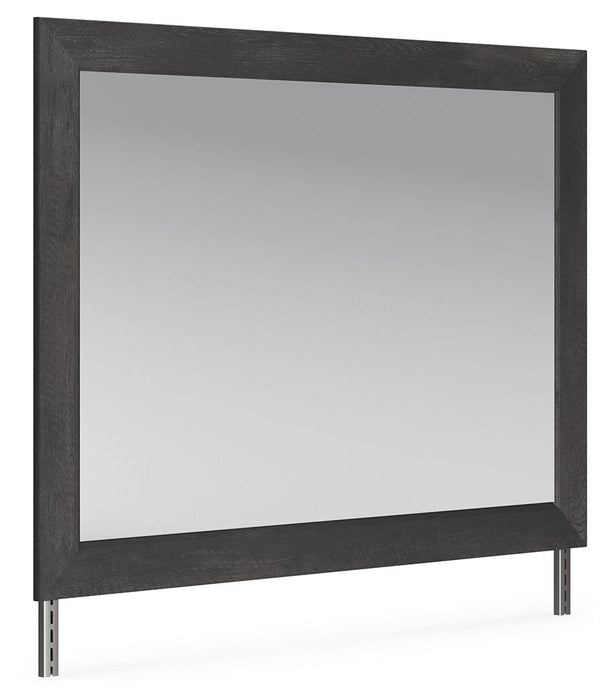 Nanforth - Graphite - Bedroom Mirror Capital Discount Furniture Home Furniture, Furniture Store