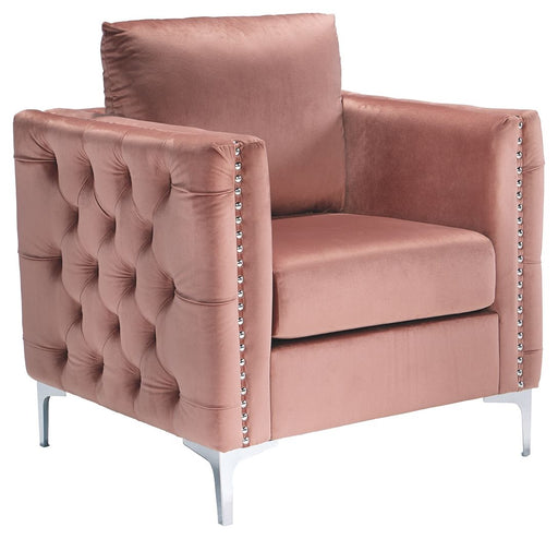 Lizmont - Blush Pink - Accent Chair Capital Discount Furniture Home Furniture, Furniture Store