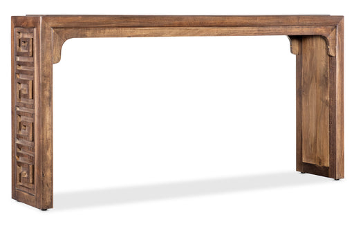 Commerce and Market - Thrace Console Table - Light Brown Capital Discount Furniture Home Furniture, Furniture Store