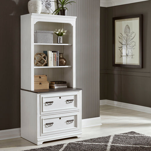 Allyson Park - 2 Piece Home Office Set - White Capital Discount Furniture Home Furniture, Furniture Store