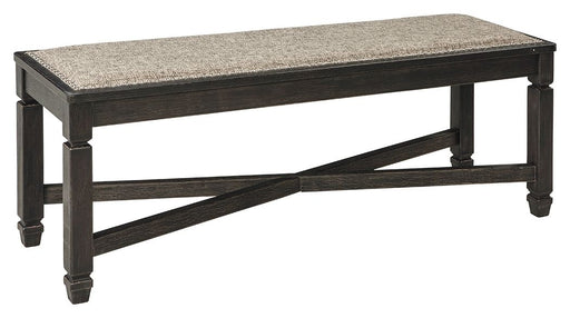 Tyler - Black / Grayish Brown - Upholstered Bench Capital Discount Furniture Home Furniture, Home Decor, Furniture