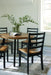 Blondon - Brown / Black - Dining Table And 4 Chairs (Set of 5) Capital Discount Furniture Home Furniture, Furniture Store
