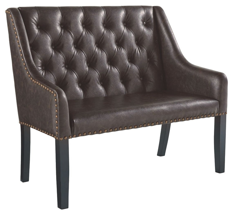 Carondelet - Brown - Accent Bench Capital Discount Furniture Home Furniture, Furniture Store