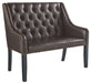 Carondelet - Brown - Accent Bench Capital Discount Furniture Home Furniture, Furniture Store