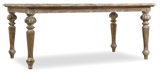 Chatelet - Rectangle Leg Dining Table With 2 18" Leaves Capital Discount Furniture