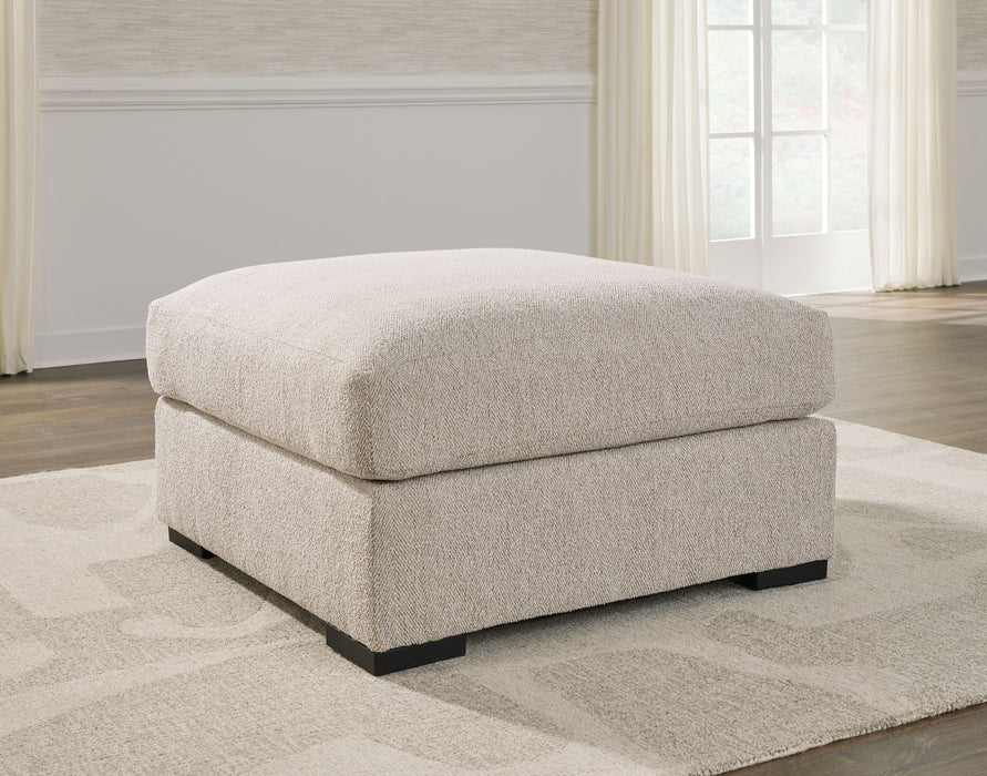 Ballyton - Sand - Oversized Accent Ottoman Capital Discount Furniture Home Furniture, Furniture Store