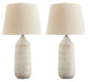 Willport - Off White - Ceramic Table Lamp (Set of 2) Capital Discount Furniture Home Furniture, Furniture Store