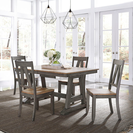 Lindsey Farm - Trestle Table Set Capital Discount Furniture Home Furniture, Furniture Store