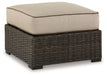 Coastline Bay - Brown - Ottoman With Cushion Capital Discount Furniture Home Furniture, Furniture Store