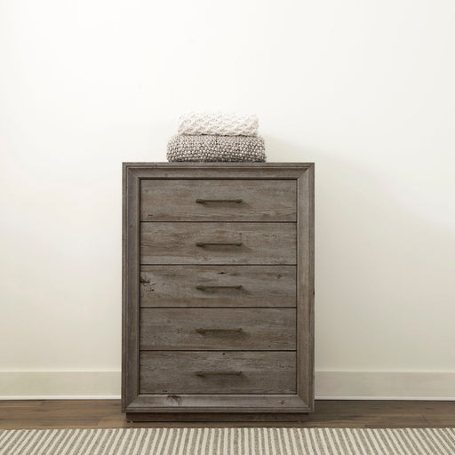 Horizons - 5 Drawer Chest - Gray Capital Discount Furniture Home Furniture, Furniture Store