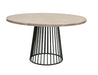 Cosalá - Round Table - Off White And Black Capital Discount Furniture Home Furniture, Furniture Store