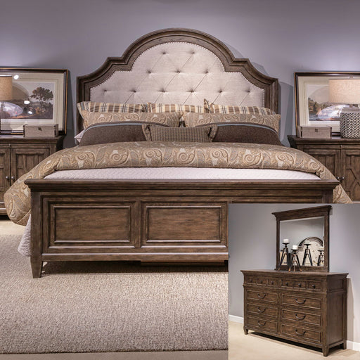Paradise Valley - Upholstered Bedroom Set Capital Discount Furniture Home Furniture, Furniture Store