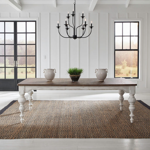 River Place - Rectangular Leg Table - White Capital Discount Furniture Home Furniture, Furniture Store