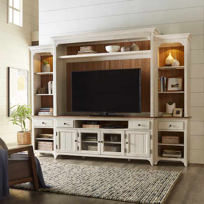 Farmhouse Reimagined - Entertainment Center Capital Discount Furniture Home Furniture, Furniture Store