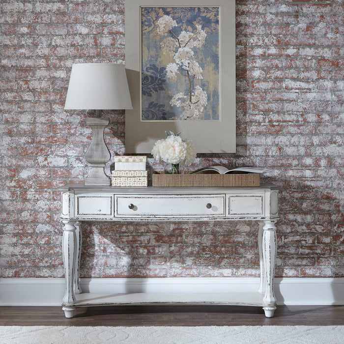 Magnolia Manor - Sofa Table - White Capital Discount Furniture Home Furniture, Home Decor, Furniture