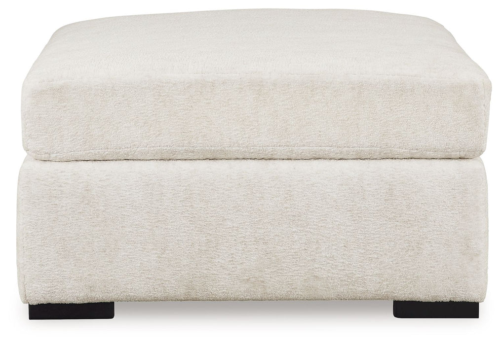 Chessington - Ivory - Oversized Accent Ottoman Capital Discount Furniture Home Furniture, Furniture Store