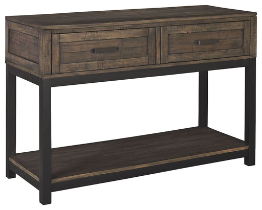 Johurst - Grayish Brown - Sofa Table Capital Discount Furniture Home Furniture, Furniture Store