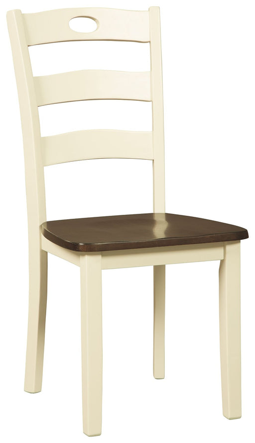 Woodanville - Cream / Brown - Dining Room Side Chair Capital Discount Furniture Home Furniture, Furniture Store