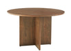 Crafted Cherry - Dining Table With Wood Pedestal Capital Discount Furniture Home Furniture, Furniture Store