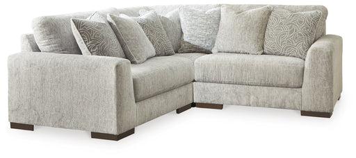 Regent Park - Pewter - 3-Piece Sectional Capital Discount Furniture Home Furniture, Furniture Store