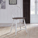 Farmhouse - Windsor Back Counter Chair - White Capital Discount Furniture Home Furniture, Furniture Store